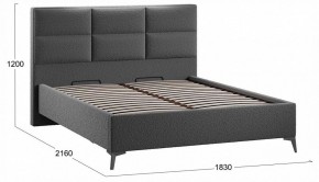 Кровать двуспальная Делана с ПМ Тип 1 в Надыме - nadym.ok-mebel.com | фото 4