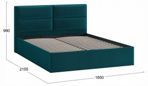Кровать двуспальная Глосс с ПМ Тип 1 в Надыме - nadym.ok-mebel.com | фото 4