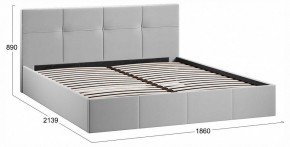 Кровать двуспальная Лора с ПМ в Надыме - nadym.ok-mebel.com | фото 4