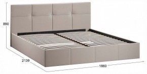 Кровать двуспальная Лора с ПМ в Надыме - nadym.ok-mebel.com | фото 4