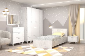 Кровать Эго арт. 032 (900*2000) Бетон светлый в Надыме - nadym.ok-mebel.com | фото 2