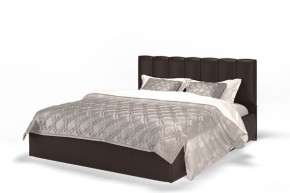 Кровать Элен 1600 + основание с ПМ (Лесмо brown) коричневый в Надыме - nadym.ok-mebel.com | фото