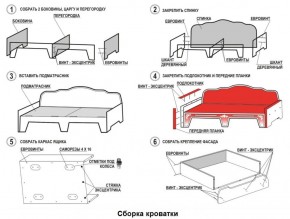Кровать Фея 1900 с двумя ящиками в Надыме - nadym.ok-mebel.com | фото 2