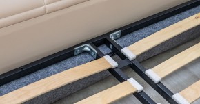 Кровать двойная Оливия 160 + ортопед. основание в Надыме - nadym.ok-mebel.com | фото 15