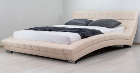 Кровать двойная Оливия 160 + ортопед. основание в Надыме - nadym.ok-mebel.com | фото 4