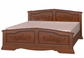 ЕЛЕНА Кровать из массива 800 (Орех) в Надыме - nadym.ok-mebel.com | фото 1