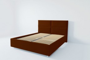 Кровать Корсика с ортопедическим основанием 1600 (велюр бордо) в Надыме - nadym.ok-mebel.com | фото 2