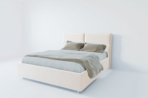 Кровать Корсика с ортопедическим основанием 800 (экокожа белая) в Надыме - nadym.ok-mebel.com | фото 1