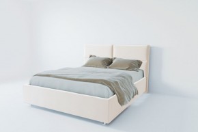 Кровать Корсика с ПМ 800 (экокожа белая) в Надыме - nadym.ok-mebel.com | фото 2