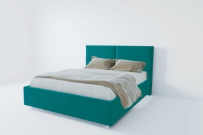 Кровать Корсика с ПМ 800 (велюр бирюзовый) в Надыме - nadym.ok-mebel.com | фото 2