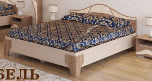 Кровать 1600 двойная Лагуна-5 в Надыме - nadym.ok-mebel.com | фото 1