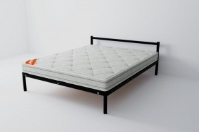 Кровать Мета с матрасом 800 (черный) в Надыме - nadym.ok-mebel.com | фото 1