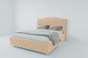 Кровать Нягань с ПМ 900 (экокожа бежевая) в Надыме - nadym.ok-mebel.com | фото