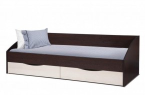 Кровать одинарная "Фея - 3" симметричная New (2000Х900) венге/вудлайн кремовый в Надыме - nadym.ok-mebel.com | фото 1