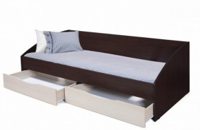 Кровать одинарная "Фея - 3" симметричная New (2000Х900) венге/вудлайн кремовый в Надыме - nadym.ok-mebel.com | фото 2