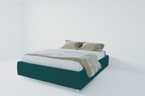 Кровать Подиум с ортопедическим основанием 1200 (велюр бирюзовый) в Надыме - nadym.ok-mebel.com | фото