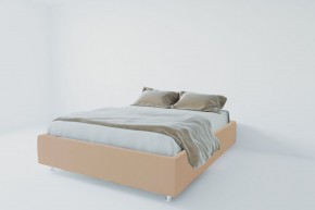 Кровать Подиум с ортопедическим основанием 1200 (велюр светло-серый) в Надыме - nadym.ok-mebel.com | фото