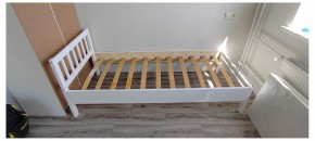 Кровать полутораспальная Белая эмаль в Надыме - nadym.ok-mebel.com | фото 2