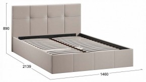 Кровать полутораспальная Лора с ПМ в Надыме - nadym.ok-mebel.com | фото 4