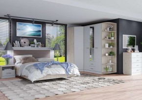 Кровать "Милана" с мягкой спинкой БЕЗ основания 1600х2000 в Надыме - nadym.ok-mebel.com | фото 2