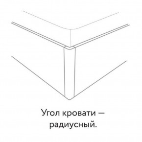 Кровать "Сандра" БЕЗ основания 1600х2000 в Надыме - nadym.ok-mebel.com | фото 3