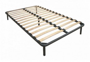 Кровать "Вена" 1600 СТАНДАРТ Вариант 3 Мора коричневый + ортопедическое основание на 5 опорах в Надыме - nadym.ok-mebel.com | фото 2