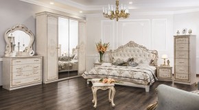 Кровать с мягким изголовьем Патрисия (1800) крем в Надыме - nadym.ok-mebel.com | фото 6
