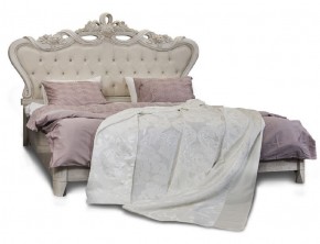 Кровать с мягким изголовьем Афина 1600 (крем корень) ламели в Надыме - nadym.ok-mebel.com | фото