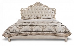 Кровать с мягким изголовьем "Патрисия" с основанием (1800) крем в Надыме - nadym.ok-mebel.com | фото