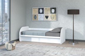 Кровать Сказка с ПМ 900 (Белый текстурный) в Надыме - nadym.ok-mebel.com | фото