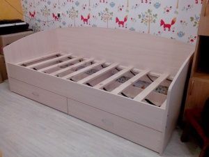 Кровать Соло-софа 1 с ящиками в Надыме - nadym.ok-mebel.com | фото 2