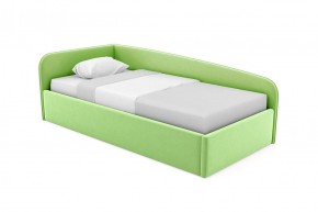 Кровать угловая Лэсли интерьерная +основание (80х200) 5 кат. ткани в Надыме - nadym.ok-mebel.com | фото