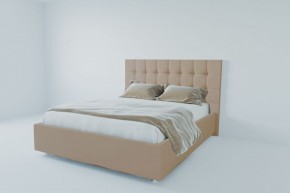 Кровать Венеция с ортопедическим основанием 1200 (велюр светло-серый) в Надыме - nadym.ok-mebel.com | фото