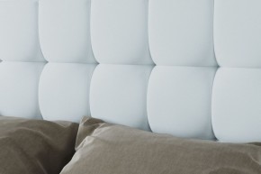 Кровать Венеция с ПМ 1800 (экокожа белая) в Надыме - nadym.ok-mebel.com | фото 3