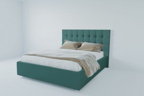 Кровать Венеция с ПМ 1800 (велюр бирюзовый) в Надыме - nadym.ok-mebel.com | фото 2