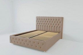 Кровать Версаль с ортопедическим основанием 1200 (велюр серый) в Надыме - nadym.ok-mebel.com | фото 2