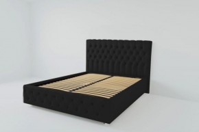 Кровать Версаль с ортопедическим основанием 1400 (экокожа кольт ч) в Надыме - nadym.ok-mebel.com | фото