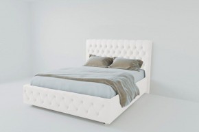 Кровать Версаль с ПМ 800 (экокожа белая) в Надыме - nadym.ok-mebel.com | фото