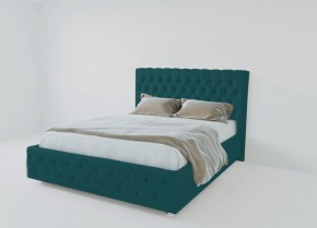 Кровать Версаль с ПМ 800 (велюр бирюзовый) в Надыме - nadym.ok-mebel.com | фото 1