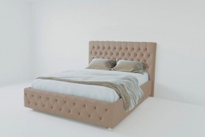 Кровать Версаль с ПМ 800 (велюр серый) в Надыме - nadym.ok-mebel.com | фото 1