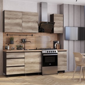 Кухня Энигма 1.6 м (венге/дуб каньон) в Надыме - nadym.ok-mebel.com | фото