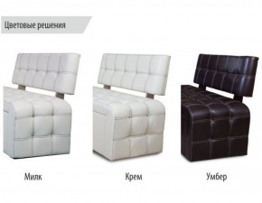 ПРАГА Кухонный диван угловой (Кожзам Борнео Милк) в Надыме - nadym.ok-mebel.com | фото 3