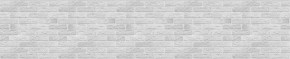Кухонный фартук 610х3000х1,5 (композит) КМ Кирпич серый в Надыме - nadym.ok-mebel.com | фото 1