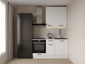 Кухонный гарнитур Белый Глянец 1600 h950 (Стол. 26мм) в Надыме - nadym.ok-mebel.com | фото