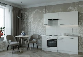 Кухонный гарнитур Белый Глянец 1800 (Стол. 38мм) в Надыме - nadym.ok-mebel.com | фото