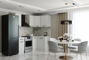 Кухонный гарнитур Белый Глянец 2000*1200 (Стол. 26мм) в Надыме - nadym.ok-mebel.com | фото