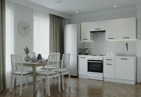 Кухонный гарнитур Белый Глянец 2000 (Стол. 38мм) в Надыме - nadym.ok-mebel.com | фото