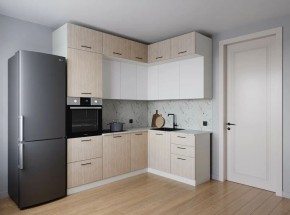 Кухонный гарнитур Демо 2200*1700 (Стол. 38мм) в Надыме - nadym.ok-mebel.com | фото