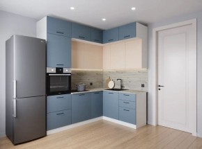 Кухонный гарнитур Фьюжн 2200*1700 (Стол. 26мм) в Надыме - nadym.ok-mebel.com | фото