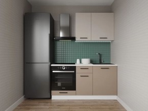 Кухонный гарнитур Каппучино 1600 (Стол. 38мм) в Надыме - nadym.ok-mebel.com | фото